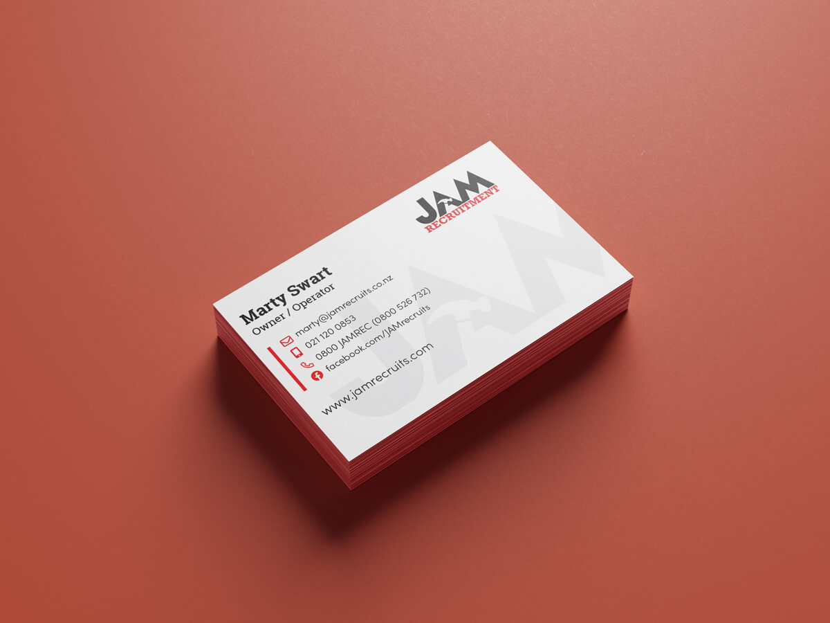 Business card design NZ